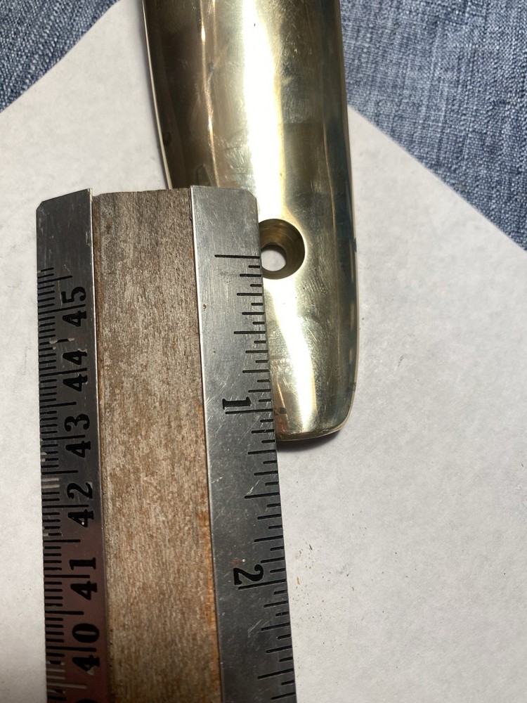 Thompson Center arms Hawkins Muzzleloader Butt Plate with Screws. (Size Below)