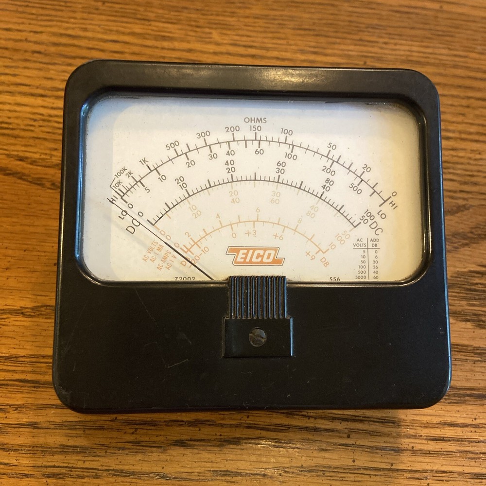 EICO - Vintage OHMS Electronics Inst. 556