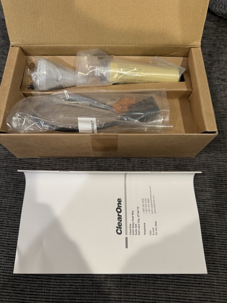 ClearOne 910-001-013-W Ceiling Microphone Array Kit for CONVERGE & INTERACT PRO