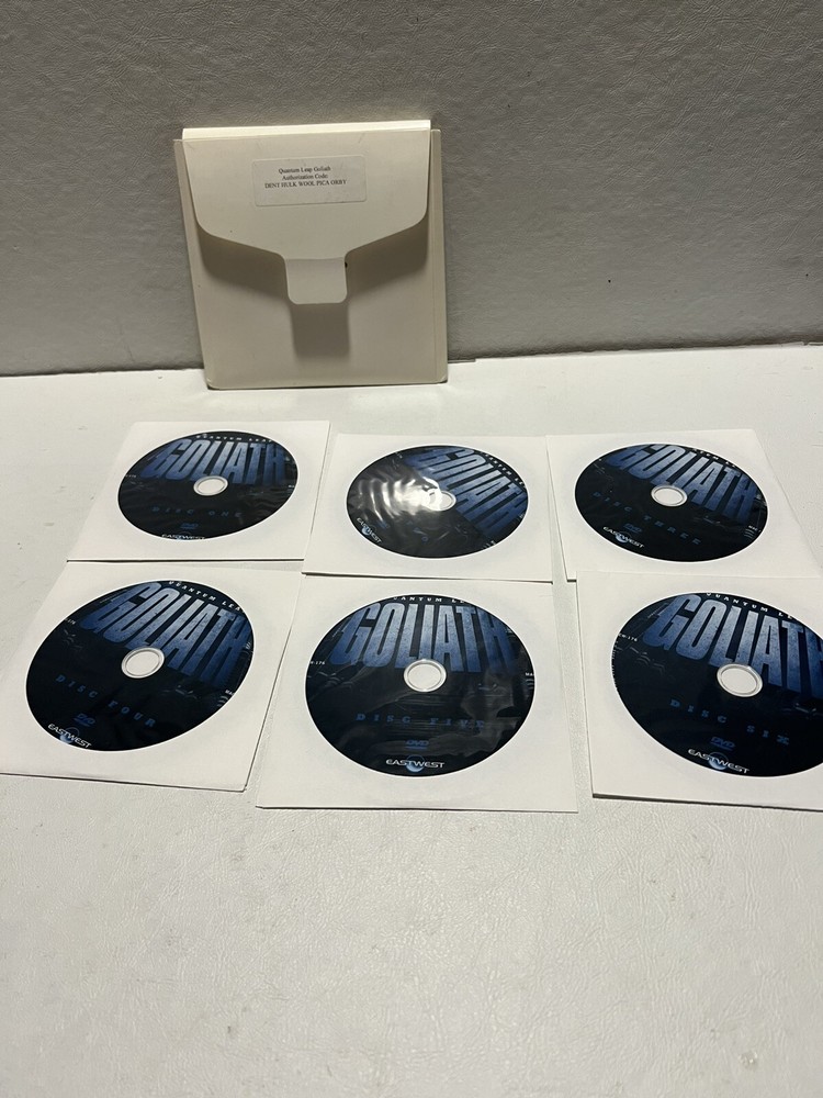 EastWest Goliath Mac Pc Quantum Leap Software Discs