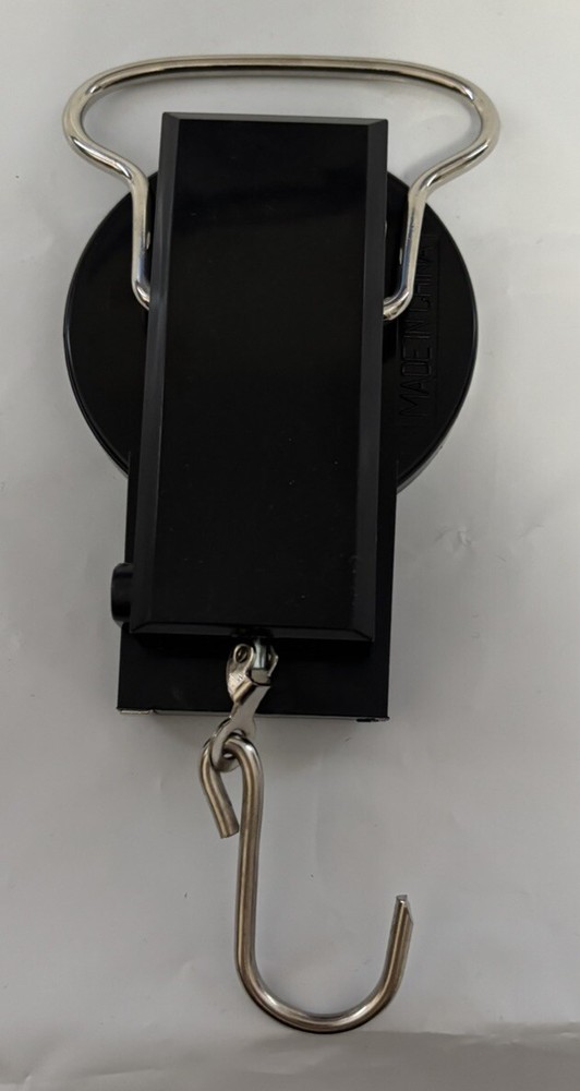 Hanging Spring Dial Scale 50 Big Game Hanging Scale Hook, Handle, Measure EUC