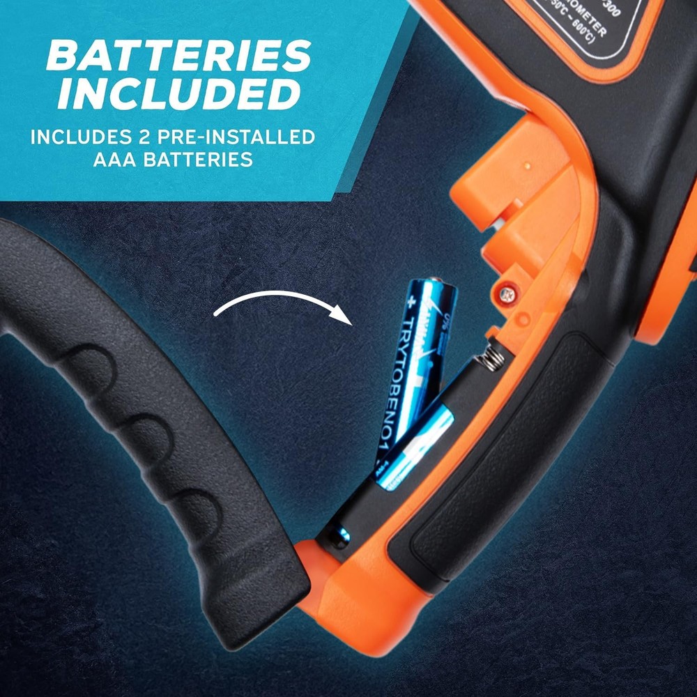 Infrared Temperature Gun - Handheld Surface Infrared Thermometer for Griddle,...