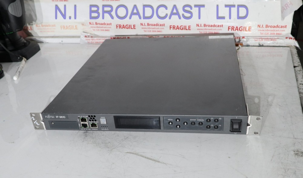 Fujitsu ip-9610 dual encoder (2x encoder cards installed, HDSDI h.264 etc)