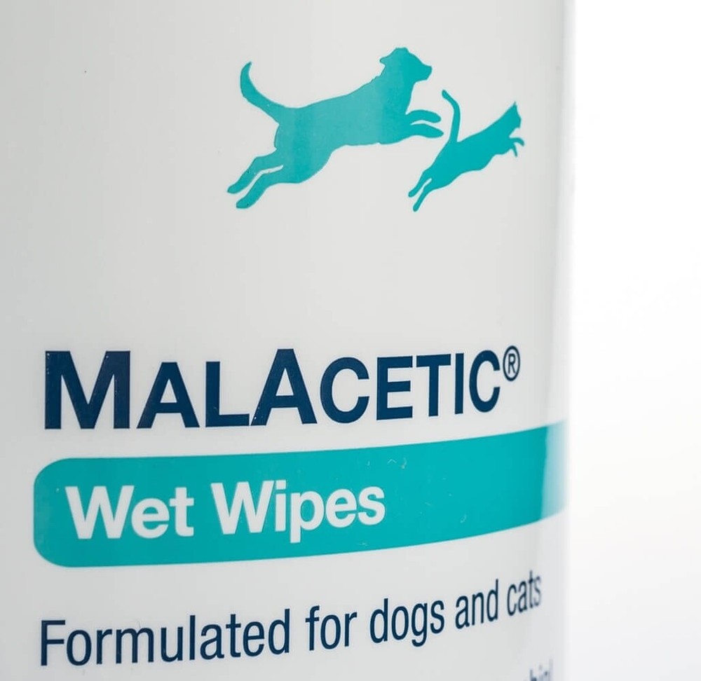 MalAcetic Wet Wipes, 100 ct
