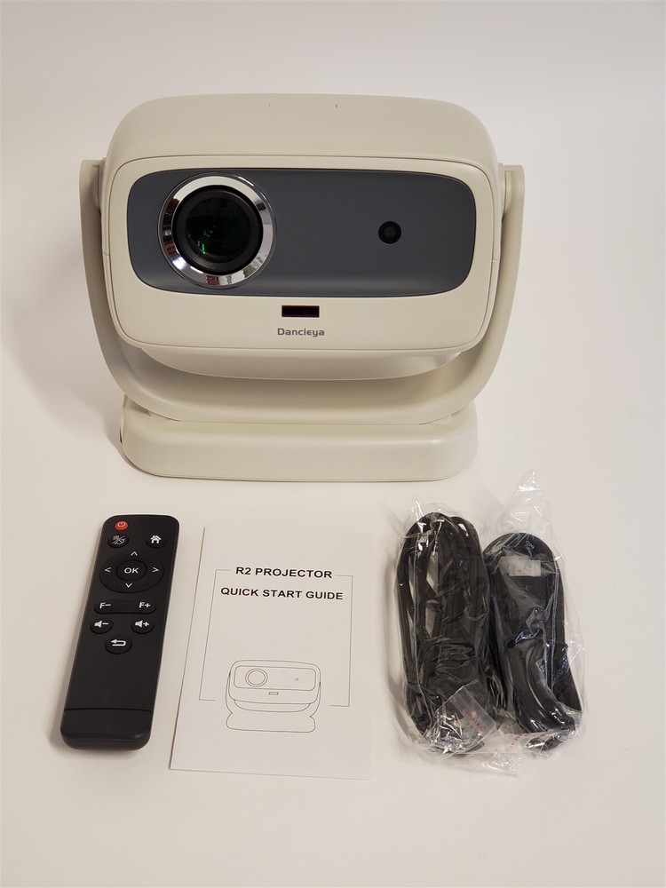[Auto Focus 500 ANSI] DANCIEYA 4K Support Projector Bluetooth Wifi Built-in APPs