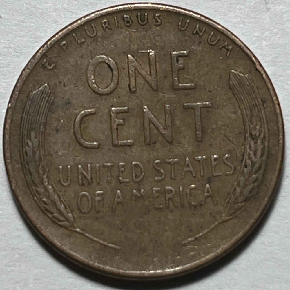 1951 S Lincoln Penny Error Misplaced Mint Mark Error