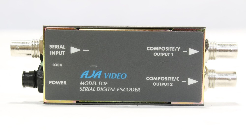 AJA Video Model D4E Serial-Digital to Analog Video Encoder Converter ONLY