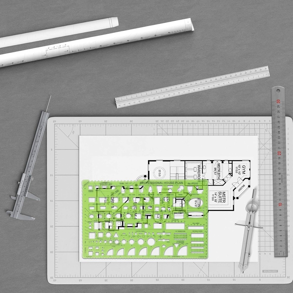 Comprehensive Plastic House Plan Template for Architects - Mobile & Versatile