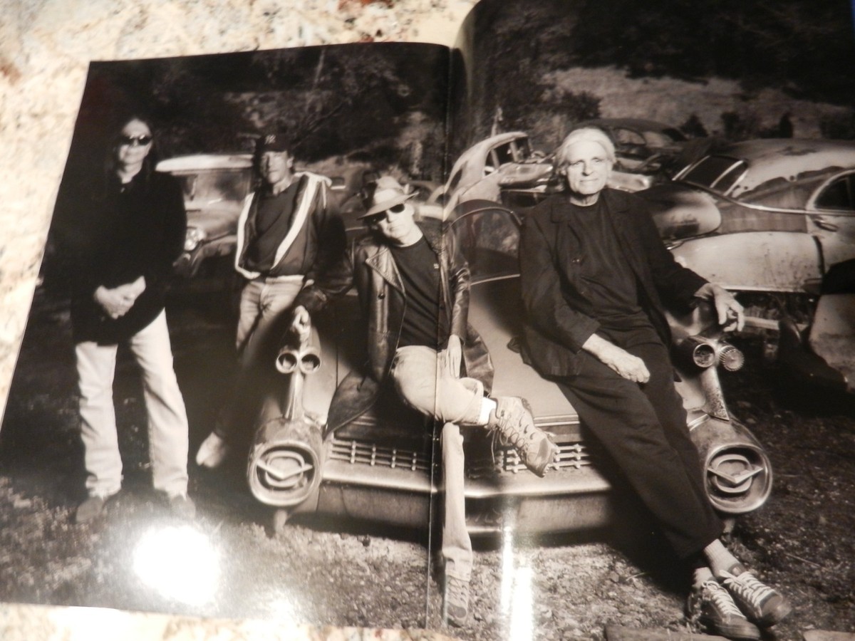 NEIL YOUNG 2007 Continental Tour Book / Chrome Dreams W/TICKET Shea's Buffalo NY