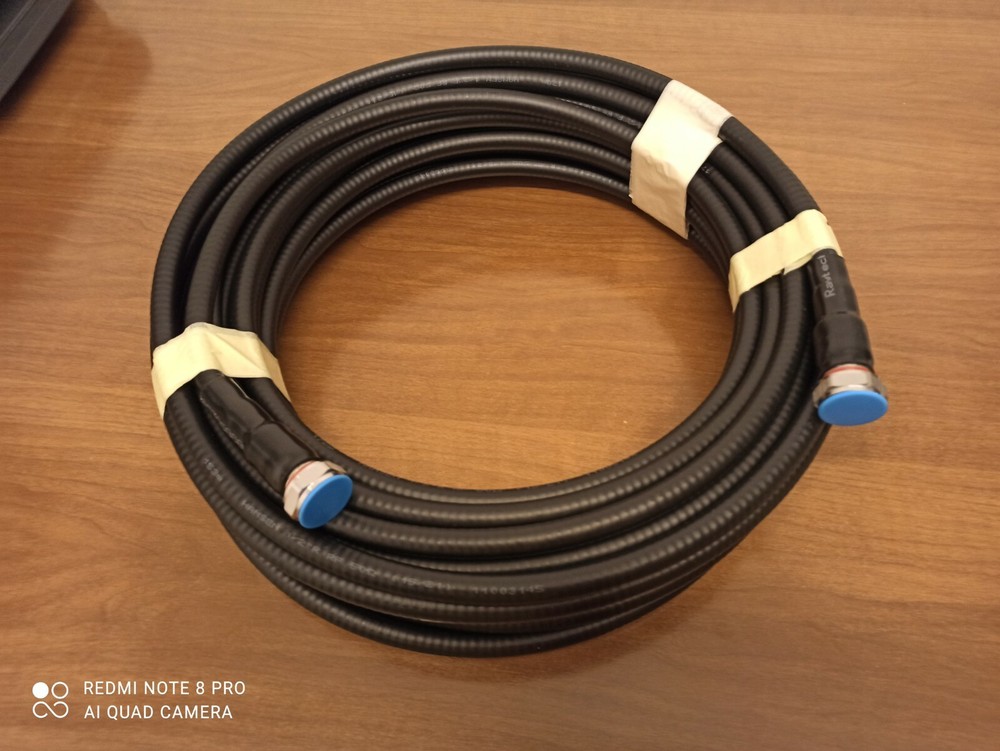 PROFESSIONAL ANTENNA STAINLESS STEEL & CABLE TESTED FM BROADCAST POWER FOR 2KW