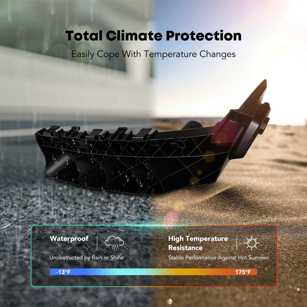 Front Driver Side Bumper Bracket Compatible with Dodge Durango 2014-2020