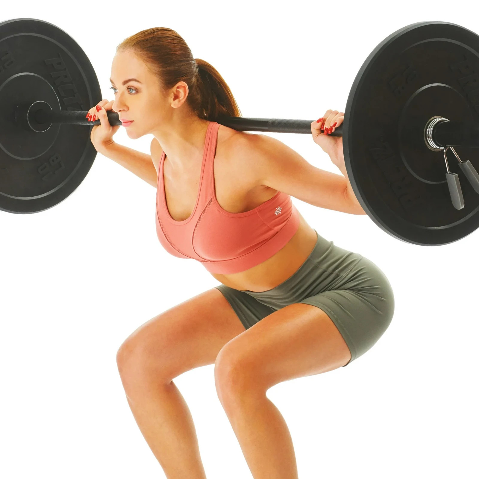 PRCTZ, 2-Inch Olympic Barbell Weightlifting Bar, 7ft, 700-Pound Capacity