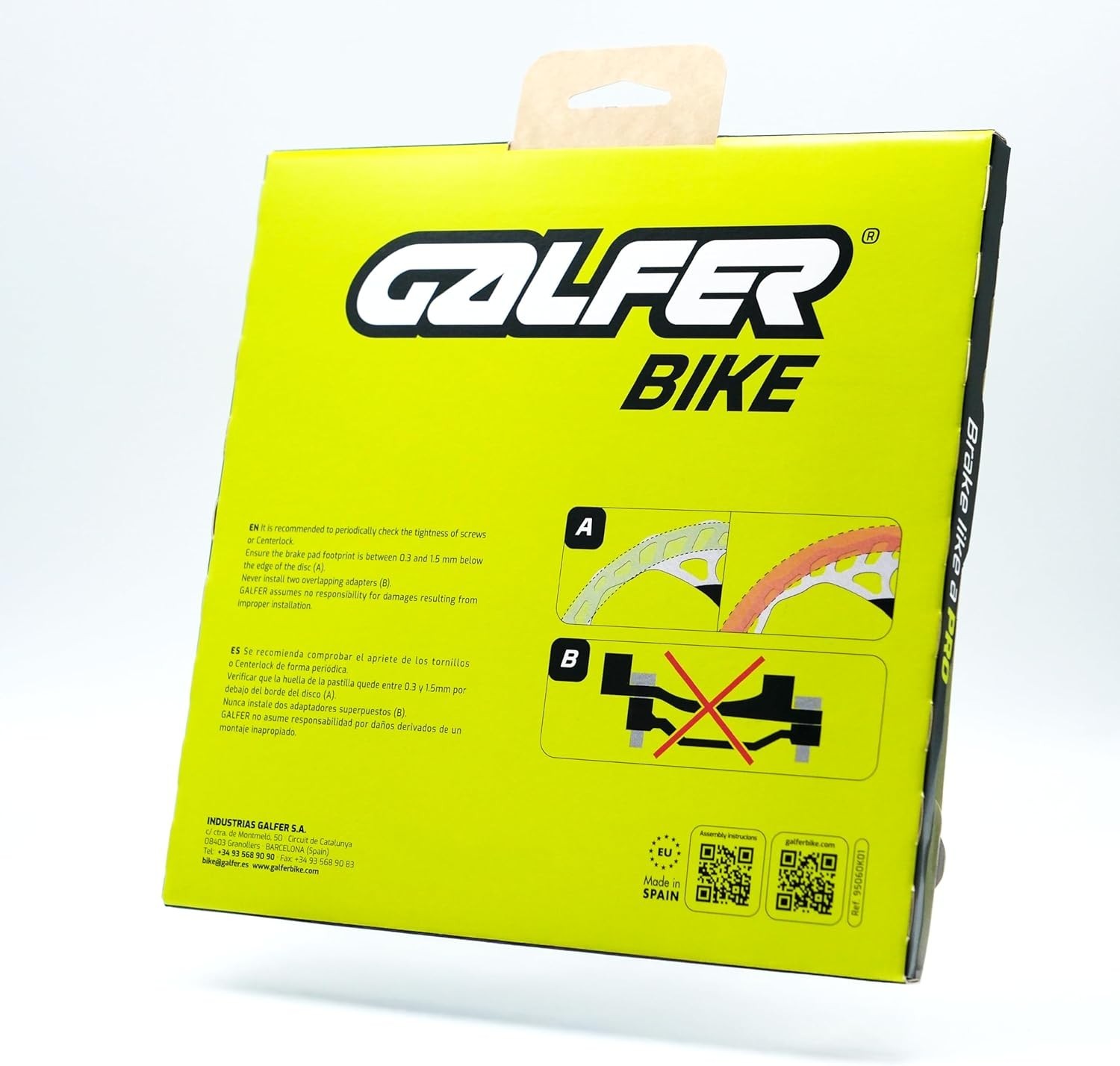 DB002W Brake Disc 6 Bolt 160mm 1.8mm Mtn Bike Galfer SRAM Shimano Mag TRP Hayes