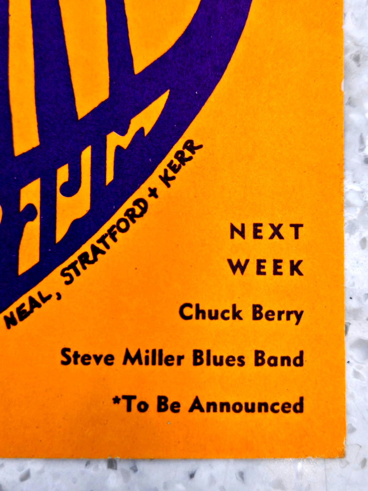 N Mint SIGNED Jimi Hendrix Jefferson Airplane 1967 BG 69 OP-1 AOR Poster