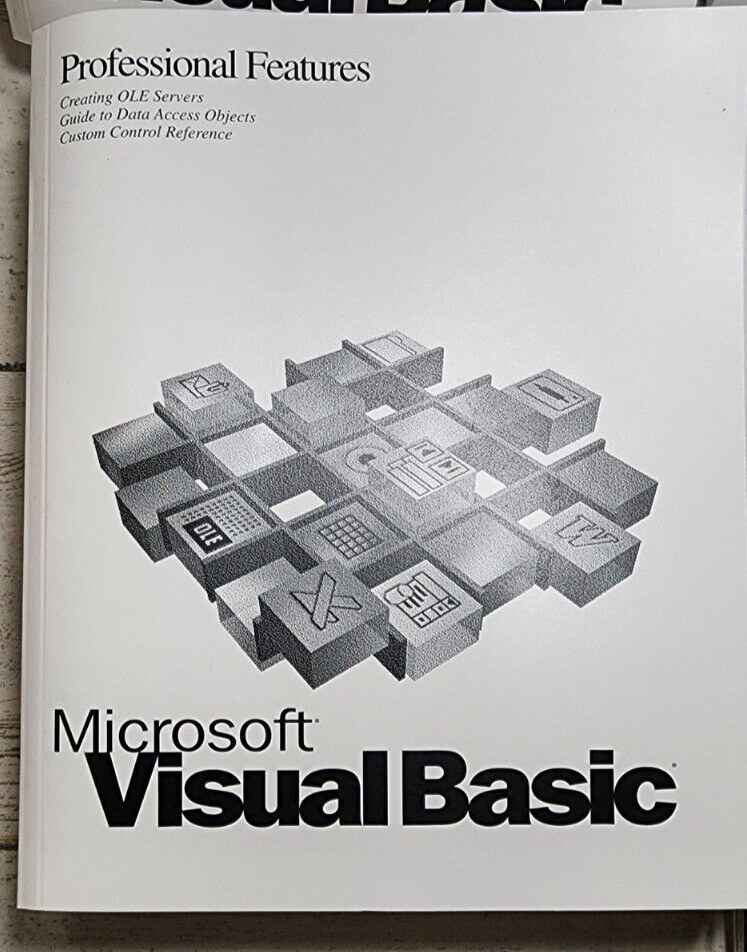 Microsoft Visual Basic Pro Professional Edition 4.0 PC Windows 95 NT 3.1