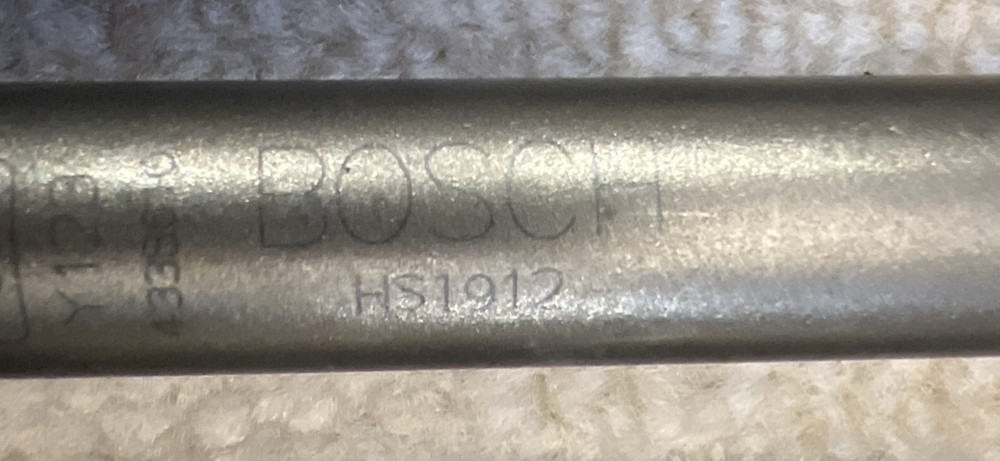 Assorted Bosch Chisel HS1911 HS1912 HS1914 (8 Total Chisels)