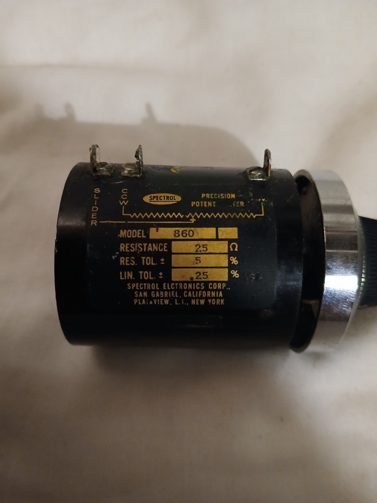 Spectrol 25 ohm Potentiometer Micropot
