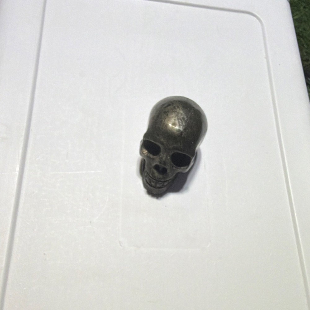 “2 Pyrite Skull