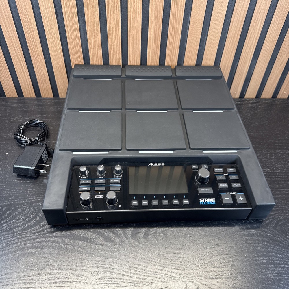 ALESIS Strike Multipad 9-Pad Percussion Instrument with Sampler and Looper