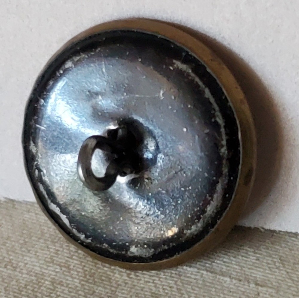 Bb Medium STRONG HOLD Antique Wobble Shank Overall BUTTON