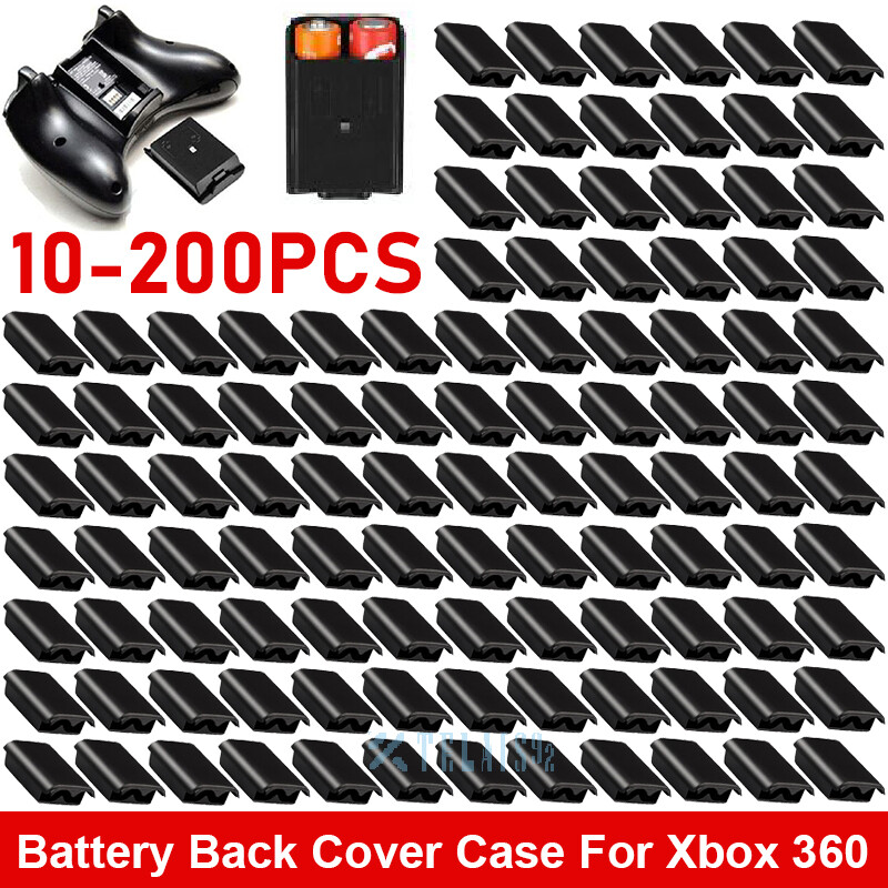 10-200pcs AA Battery Back Cover Case Shell Pack For Xbox 360 Wireless Controller
