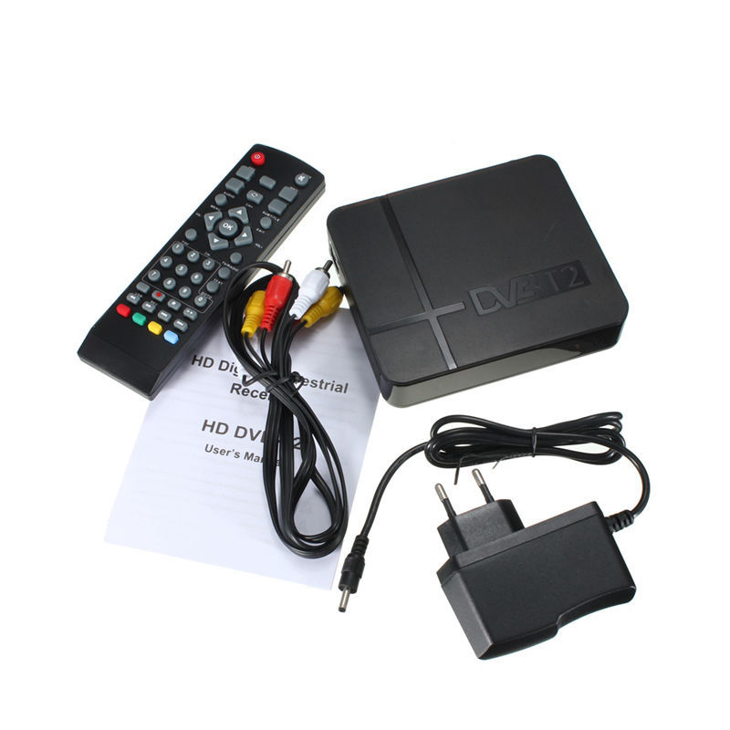 High Definition Digital Terrestrial Receiver DVB-T DVB-T2 Set-top Box HD 1080P