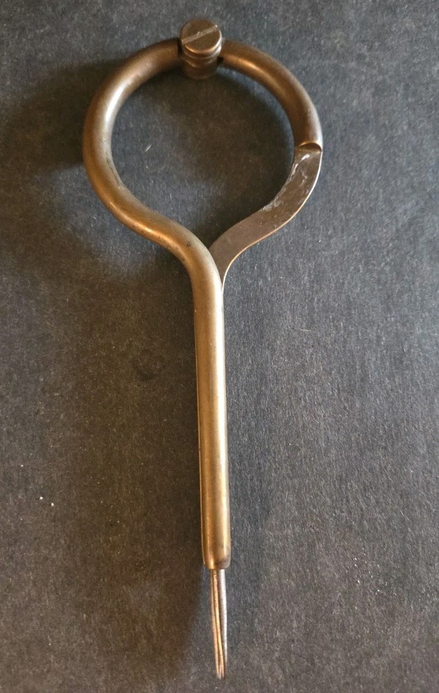 Vintage Navigation Compass Divider Points Harling Brass