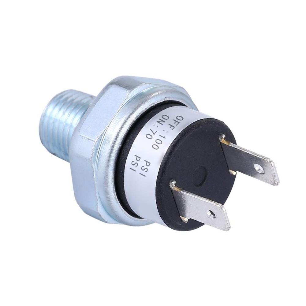 Automatic Air Pressure Switch 70-100 PSI for 12V/24V Systems - Durable Control