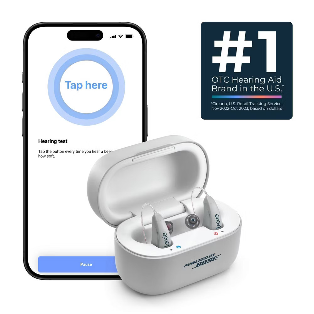 Lexie B2 Plus OTC Hearing Aids Powered by Bose