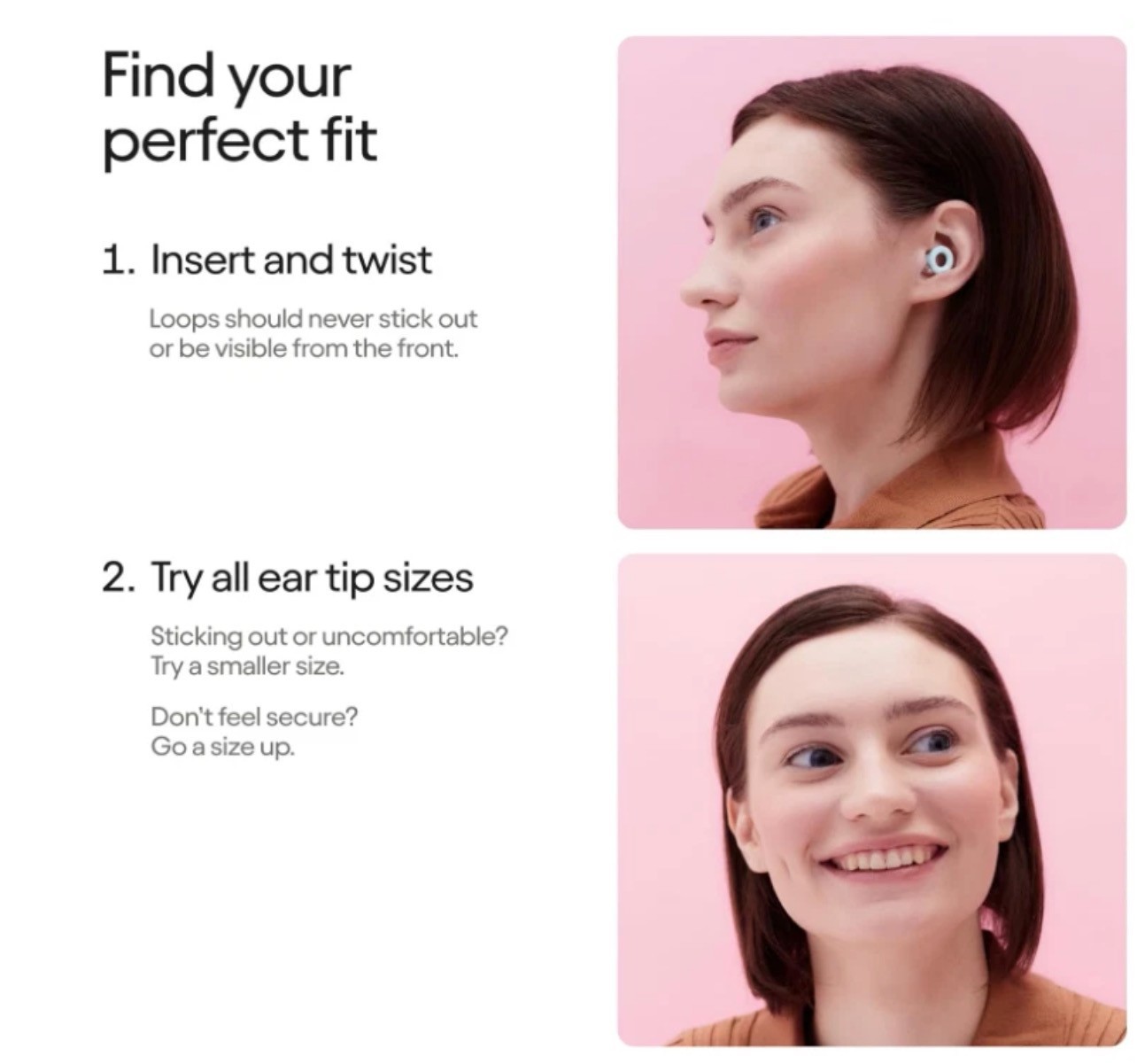 NIB~ Loop Quiet 2 Black Earplugs Ultra Comfy Reusable Noise reducing for Sleep