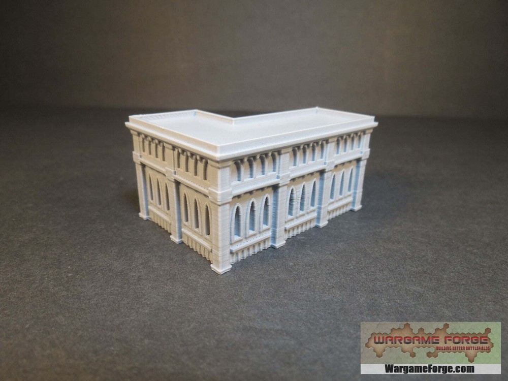 Gothic Ruined Building 17 - Wargame Forge