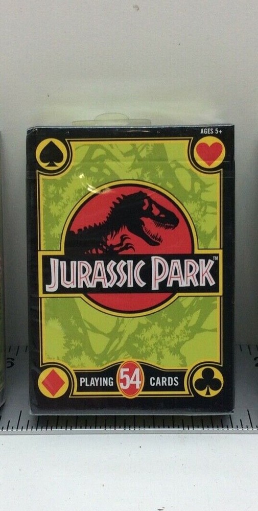 Original Jurassic Park 54 Playing Cards Universal Studios