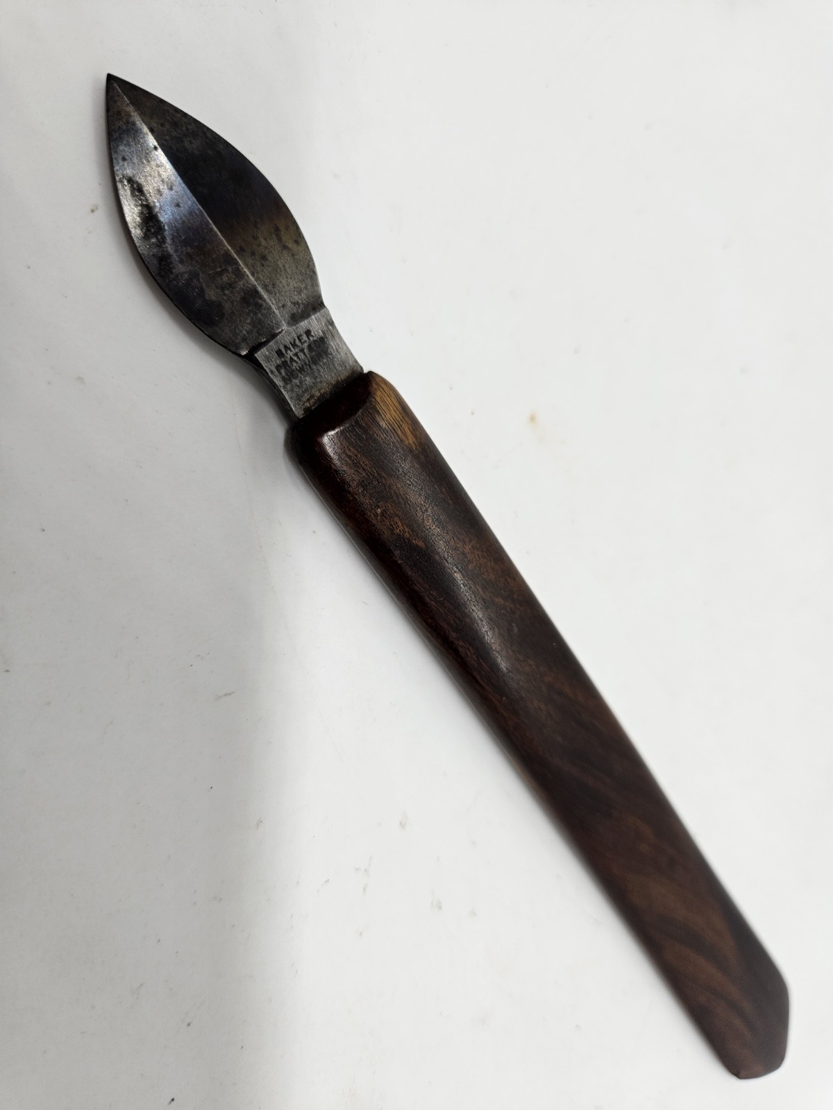 Antique 1800's Single Blade Barber's Bloodletting Quack Medical Scalpel Fleam