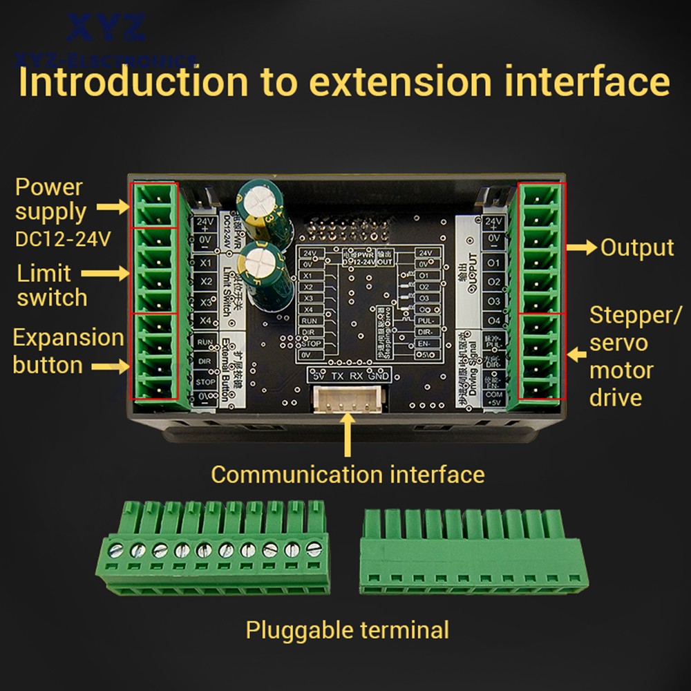 SMC05 Stepper Servo Motor Pulse Controller with Forward/Reverse Speed Control