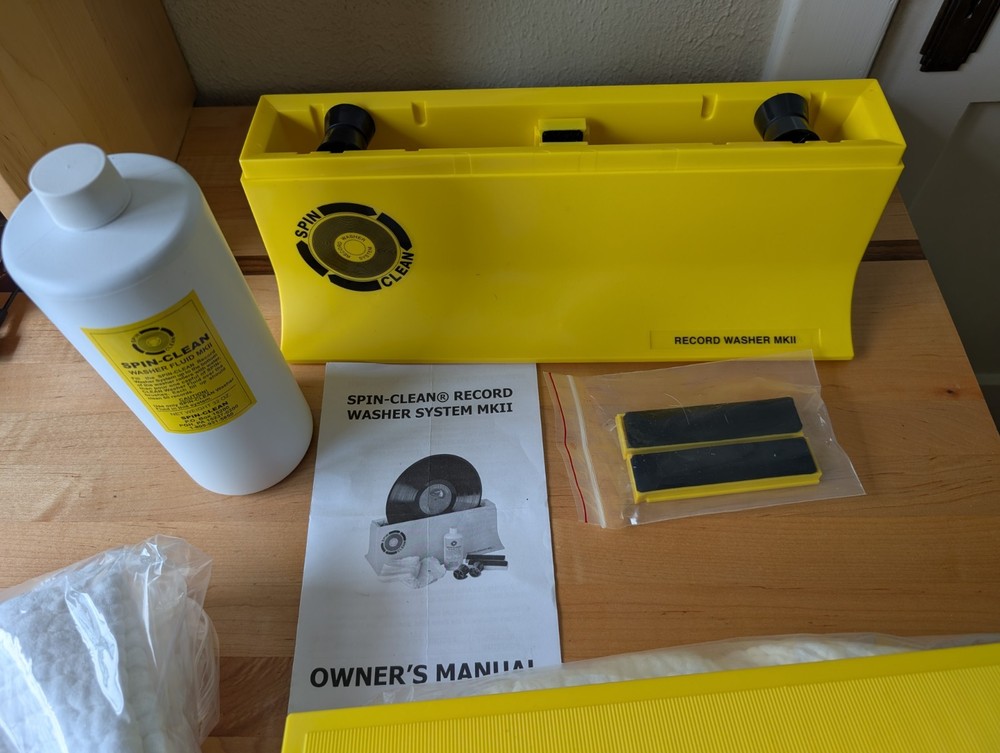 Spin Clean MKII Record Washing System LP 45 32 oz Solution