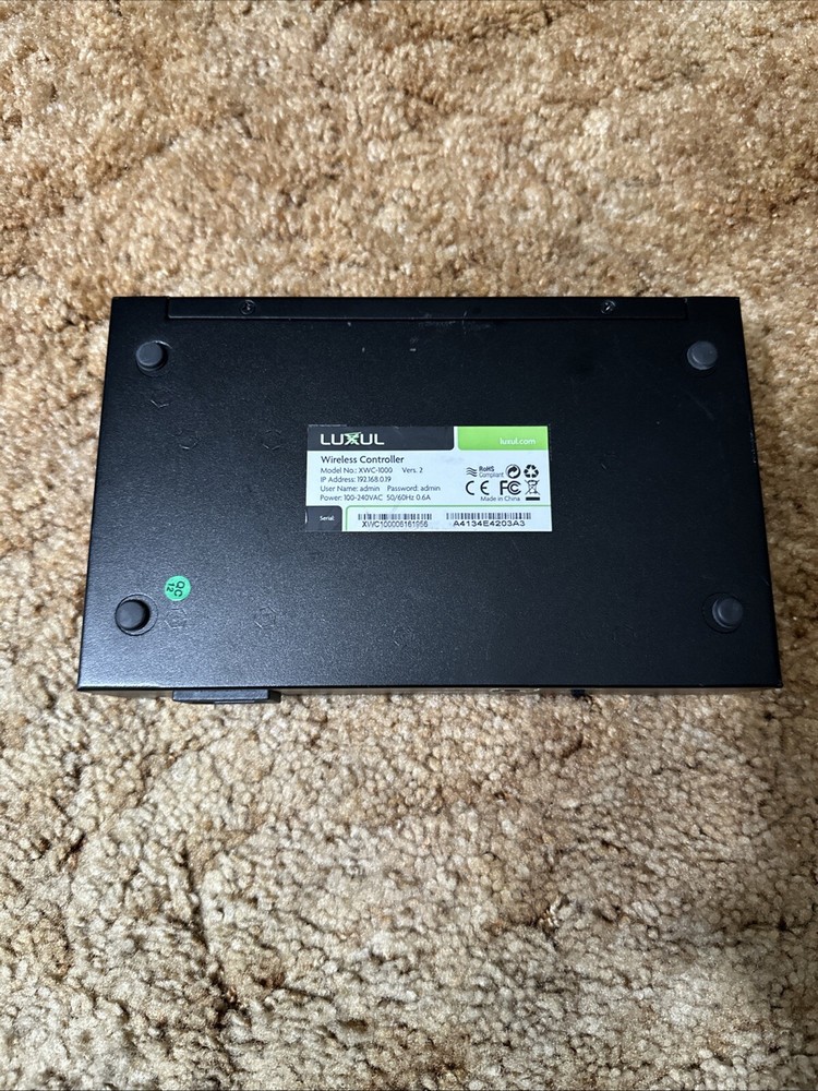 Luxul XWC-1000 Wireless Controller System (Unit Only / No Cord)