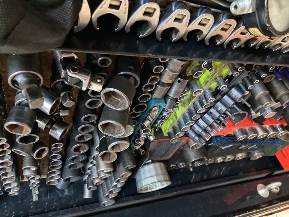 Matco M6 toolbox and tools