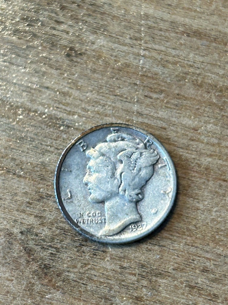 1937 Mercury Dime VF