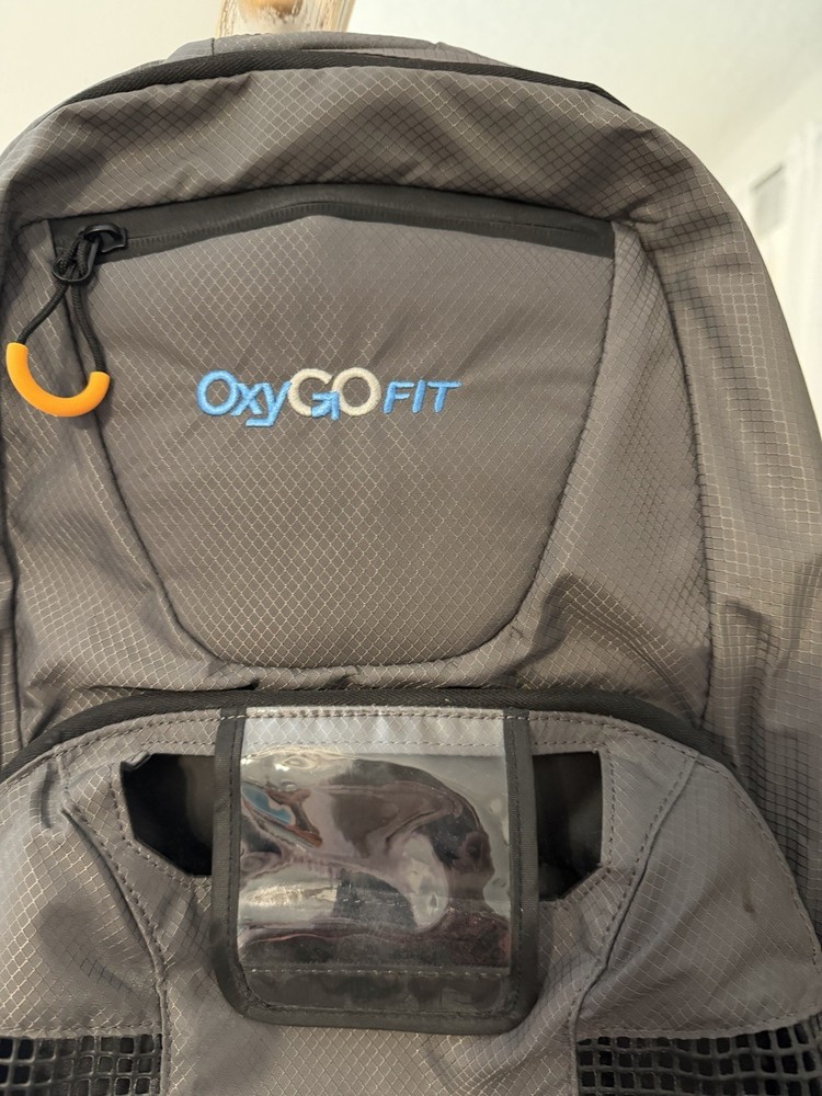 OxyGo Fit Backpack w/Storage - Grey Compatible With OxyGo Systems CA-405