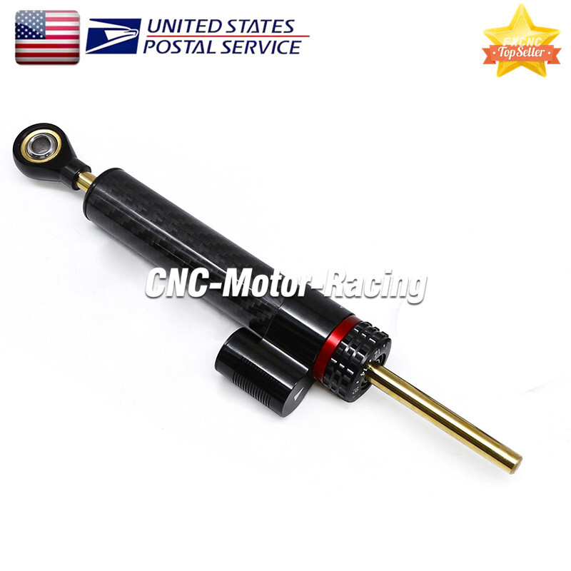 For Kawasaki Ninja ZX636 ZX6R 2005-2006 Steering Damper with Bracket Mount Kit