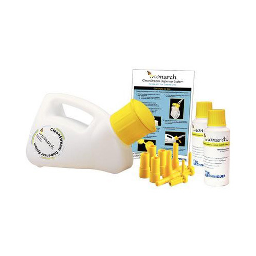 Monarch CleanStream Evacuation System Cleaner Starter Kit / Dispenser System