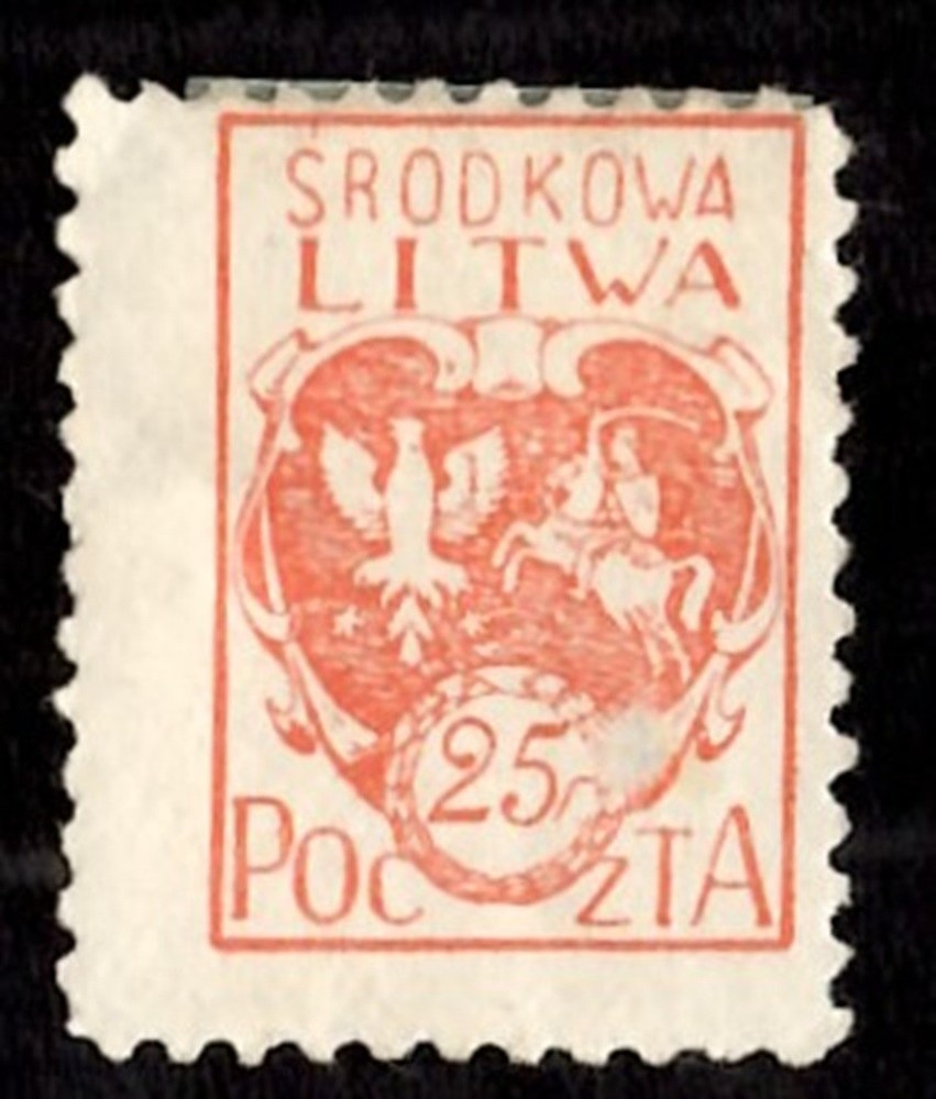 Stamps Central Lithuania