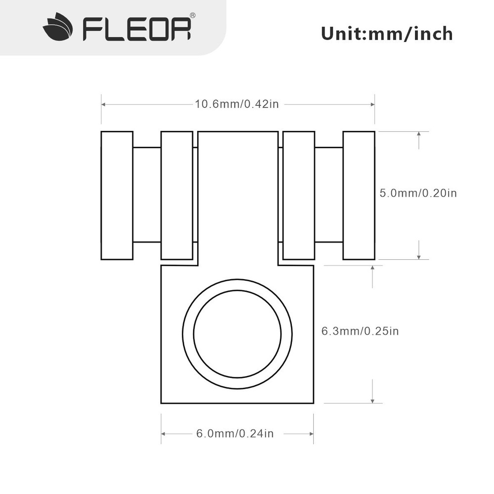 2PC Chrome Electric Guitar Roller String Trees String Guides Retainers & Screws