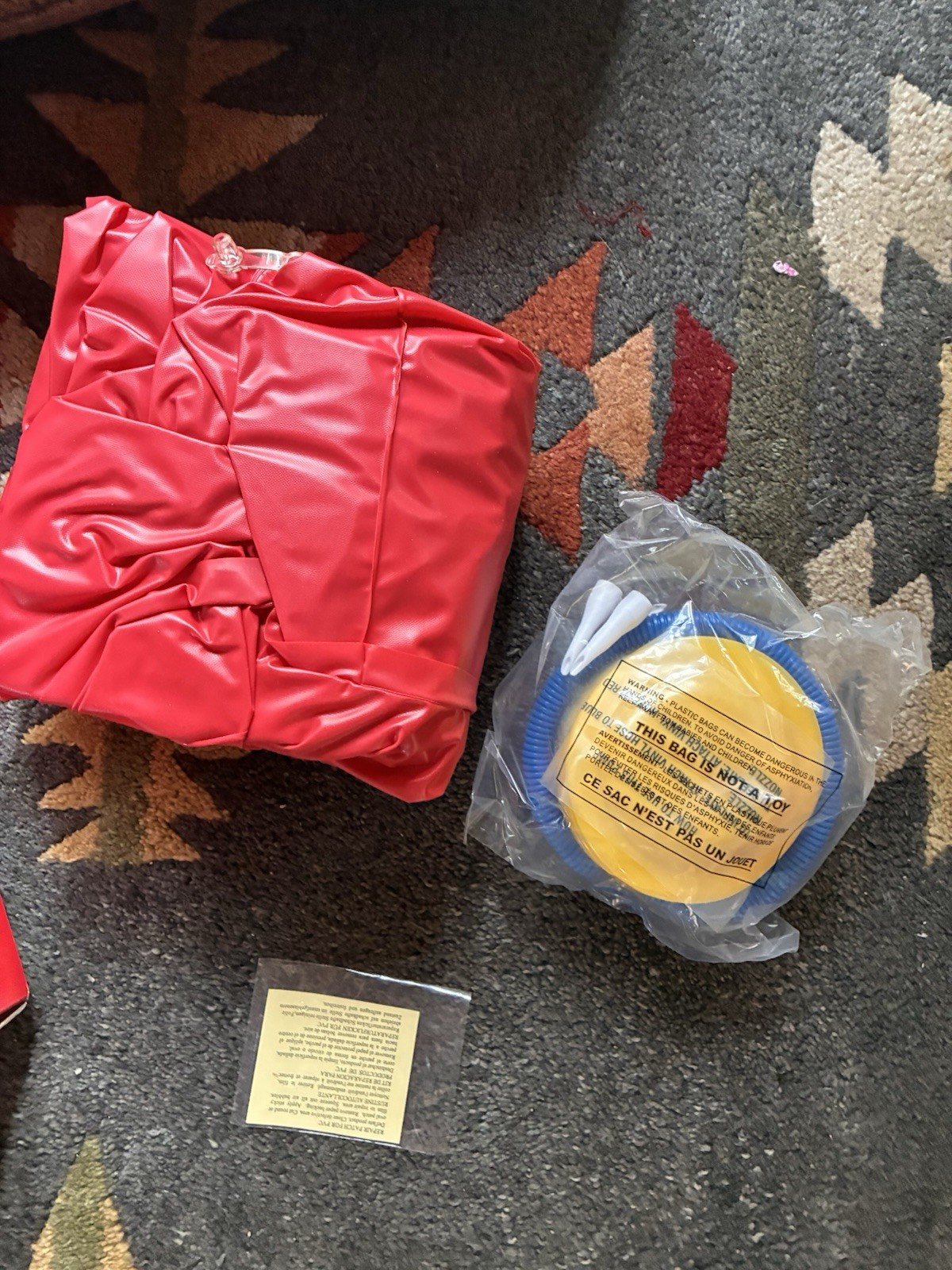 Alvin and the Chipmunks Inflatable Chair movie fox w/ pump promotional prop box