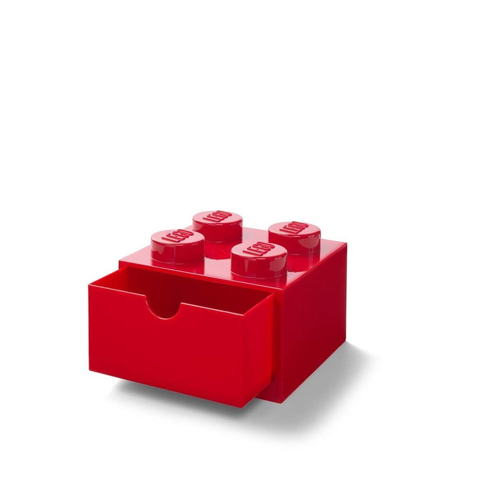 Room Copenhagen Lego Storage Brick 4 Desk Drawer 4-Stud Stackable Tabletop