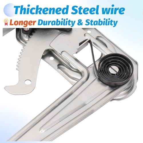 Front Left Driver Side Power Window Regulator with Motor Compatible with Ford