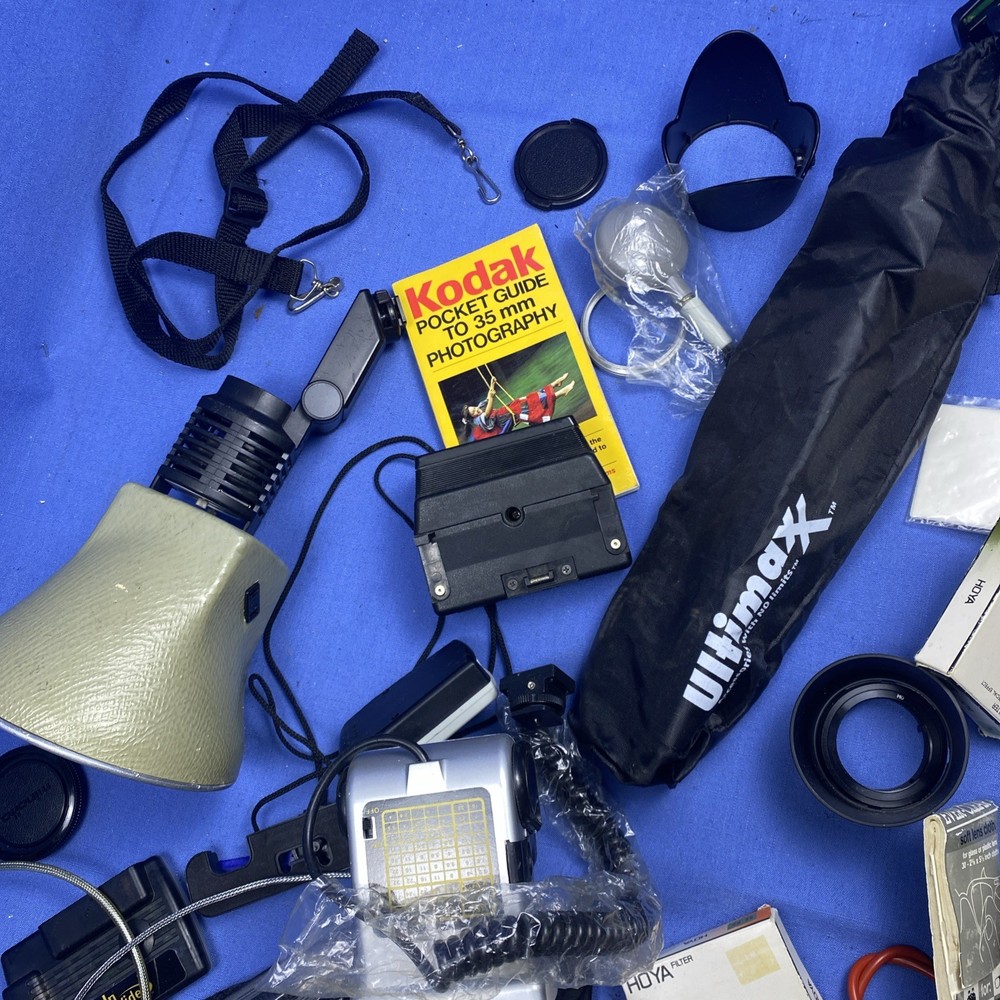 camera accessories large lot