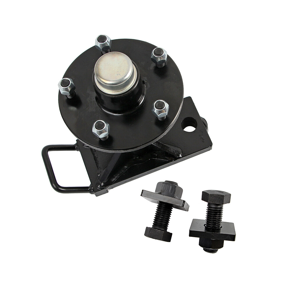 Superior Shipping Container Wheels.,5x 5.5 Lug,Bolt-on Spindle Kit(thickened)