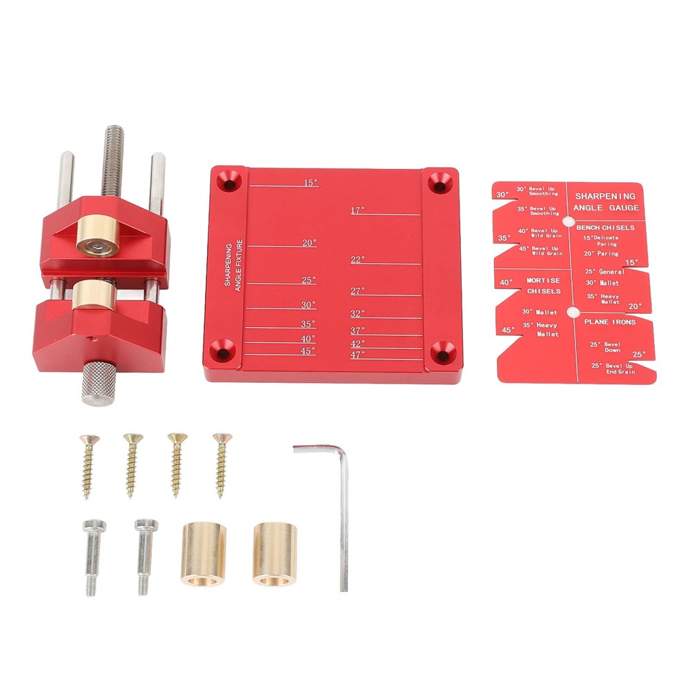 Precise Chisel Sharpening Jig Kit,Honing Guide System for Woodworking Chisels.⬅️