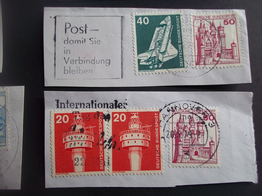 24x 1979 special / commemorative cancels Germany